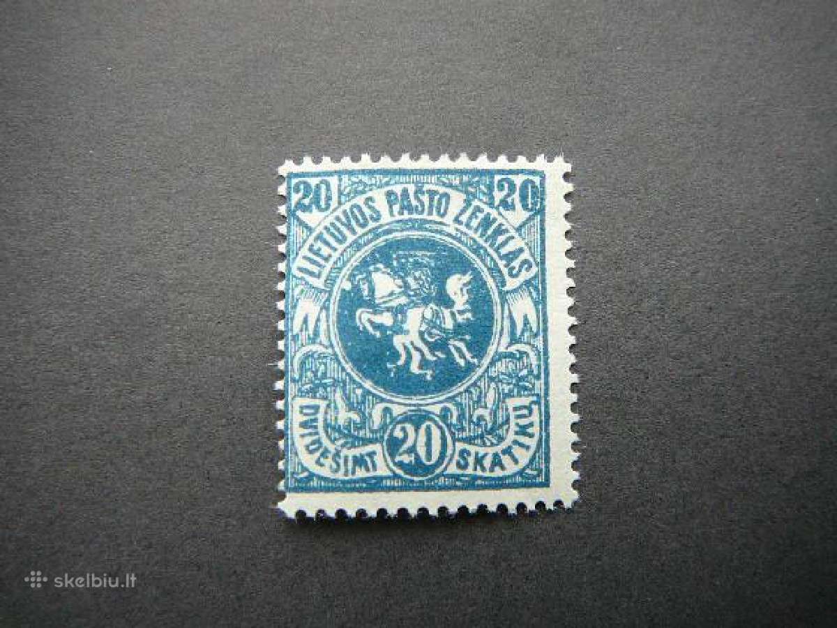 Lietuva 1919 Iv Berlyno laida Arkliai lit52s