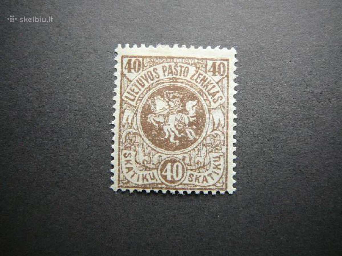 Lietuva 1919 Iv Berlyno laida Arkliai lit54s