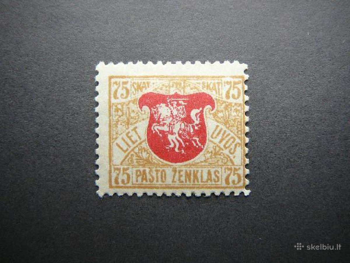 Lietuva 1919 Iv Berlyno Arkliai lit57s