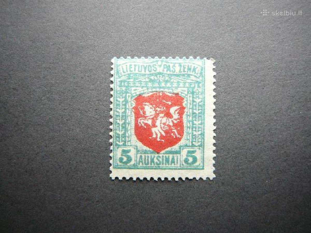 Lietuva 1919 Iv Berlyno laida Arkliai lit60s