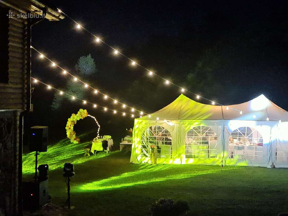 Palapinių,pavėsinių,baldų,grindų,nuoma,pardavimas. - nuotraukos Nr. 18