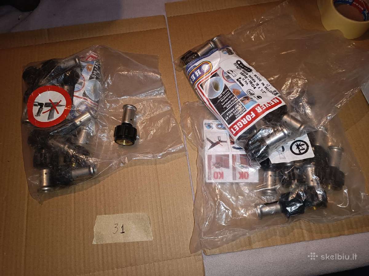 Antgalis Presuojamas Pvdf D16-1/2" Vid. Pe-XC/AL/p