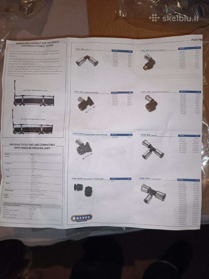 Antgalis Presuojamas Pvdf D16-1/2" Vid. Pe-XC/AL/p - nuotraukos Nr. 11
