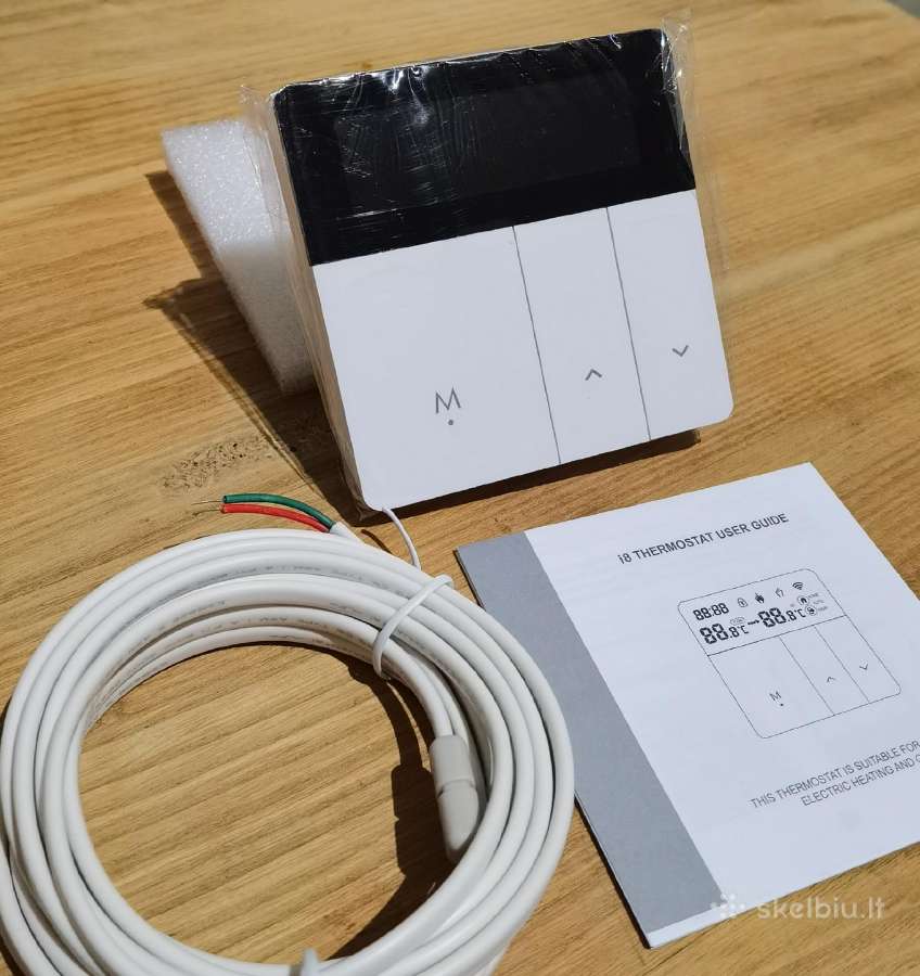 Išmanus WiFi termoreguliatorius Tuya app
