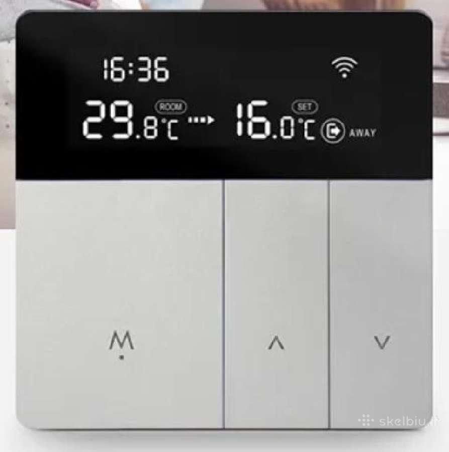 Išmanus WiFi termoreguliatorius Tuya app - nuotraukos Nr. 3