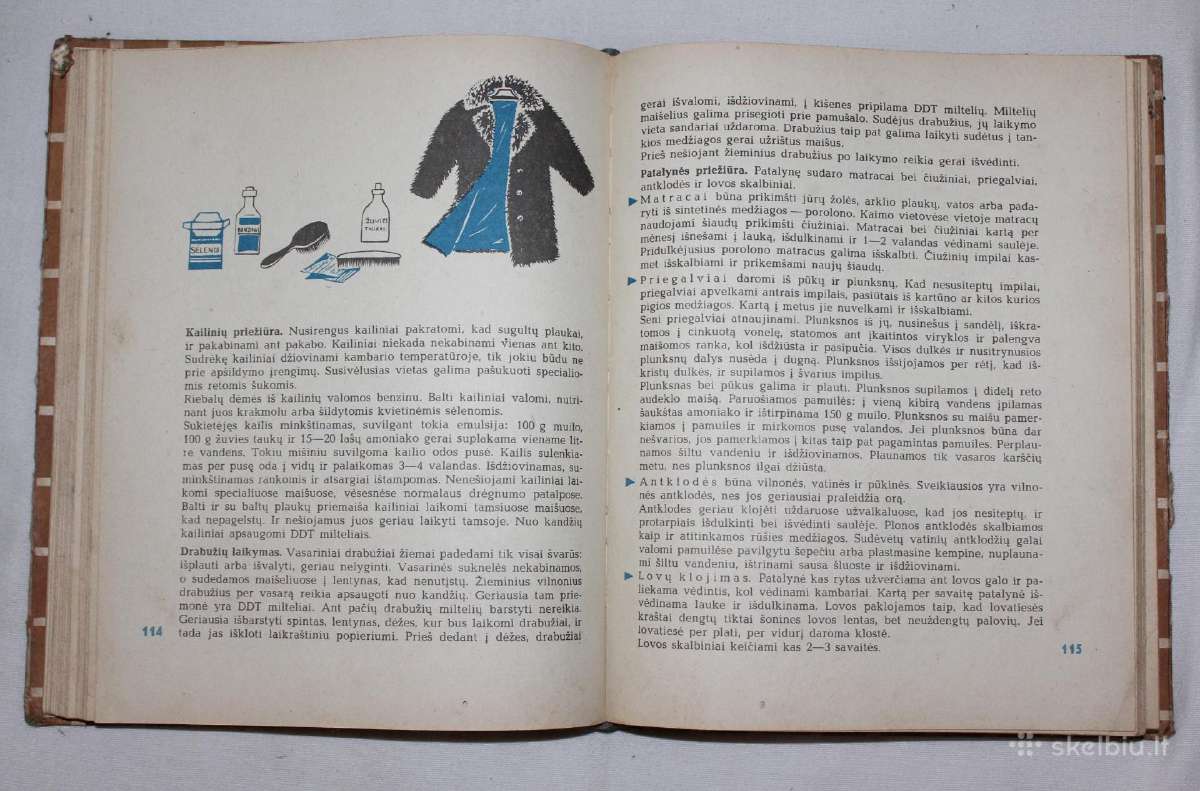 Namų ruoša vadovėlis V-vIII klasei Kaunas 1967 m. - nuotraukos Nr. 7