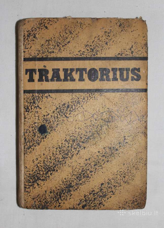 Traktorius knyga mokymo priemonė IX-xi klasei 1979