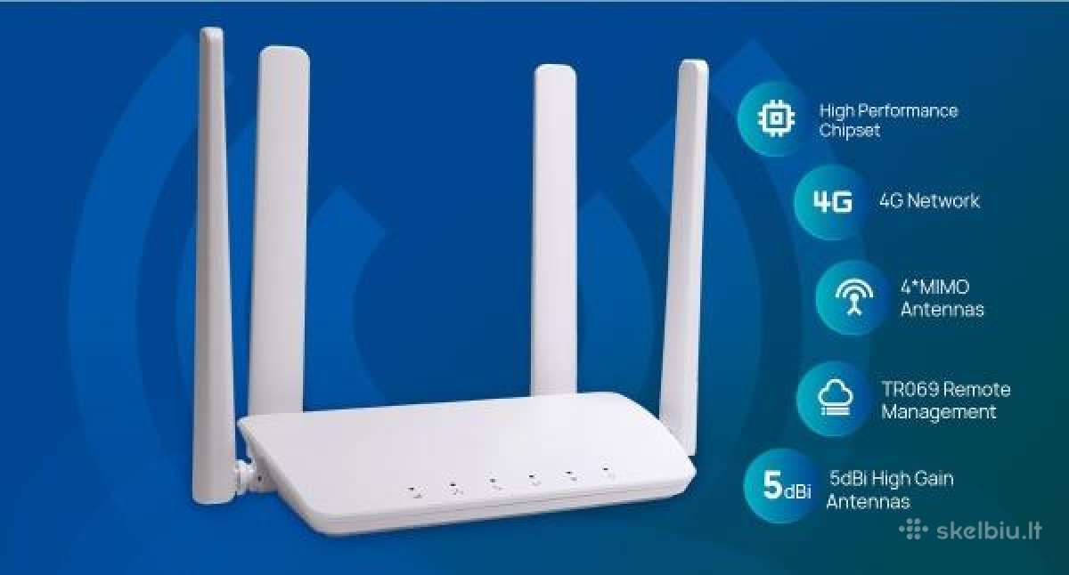 4G Lte Wi-fi Modemas + 6 mėn internetas tik 109 eu - nuotraukos Nr. 4