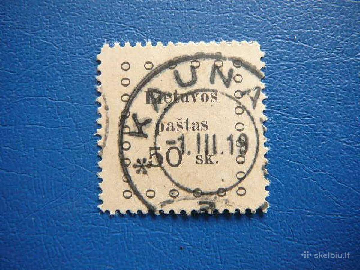 Lietuva 1919 Kauno II laida 50sk. lit18a