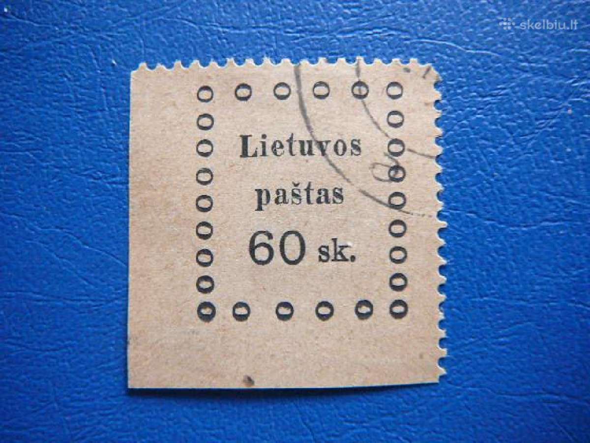 Lietuva 1919 Kauno II laida 60sk. lit19a