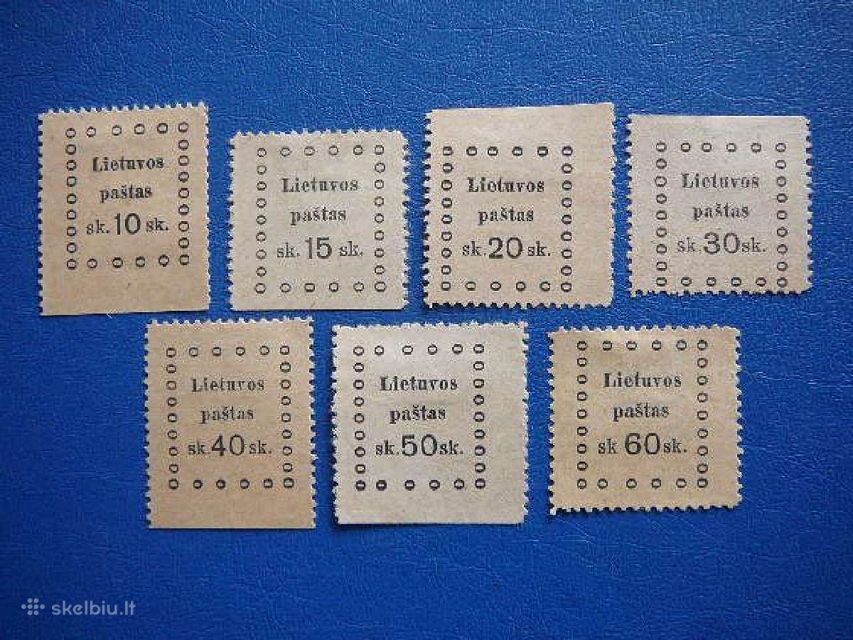 Lietuva 1919 Kauno III laida lit20/6s