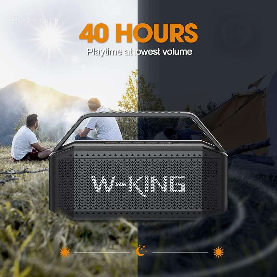 Galinga 60w Bluetooth kolonėlė W-king D9 - nuotraukos Nr. 2