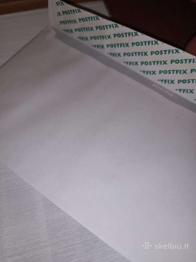 Vokai Postfix, C6, 114 x 162 mm, 1000 vnt. - nuotraukos Nr. 2