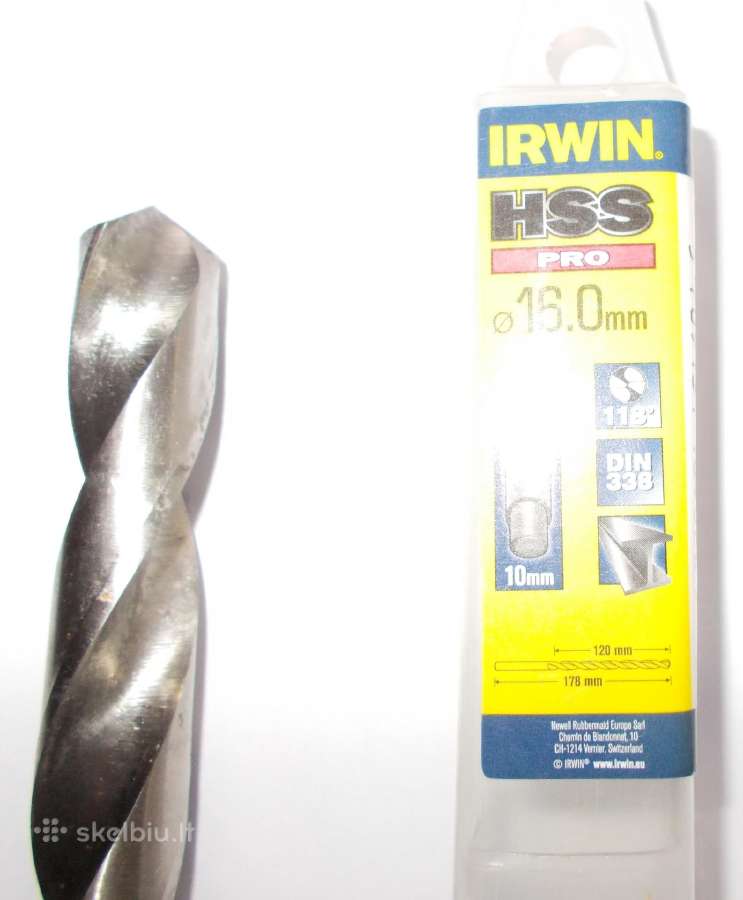 Grąžtas metalui Hss Pro 16,0 - nuotraukos Nr. 2