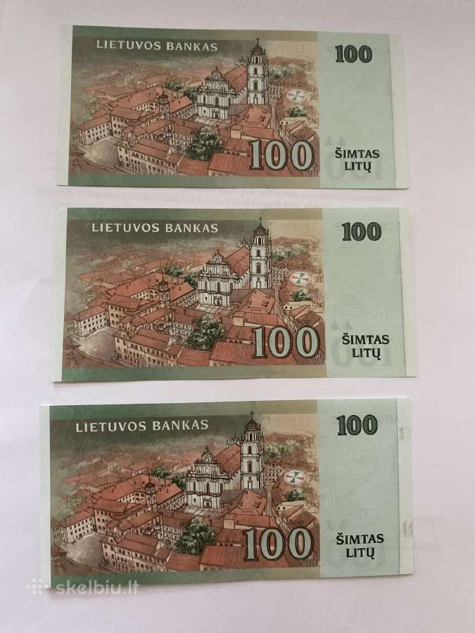 Parduodu litus ,100litų 2007m labai gero stovio - nuotraukos Nr. 2