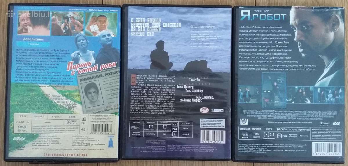 Dvd filmai 6vnt - nuotraukos Nr. 3