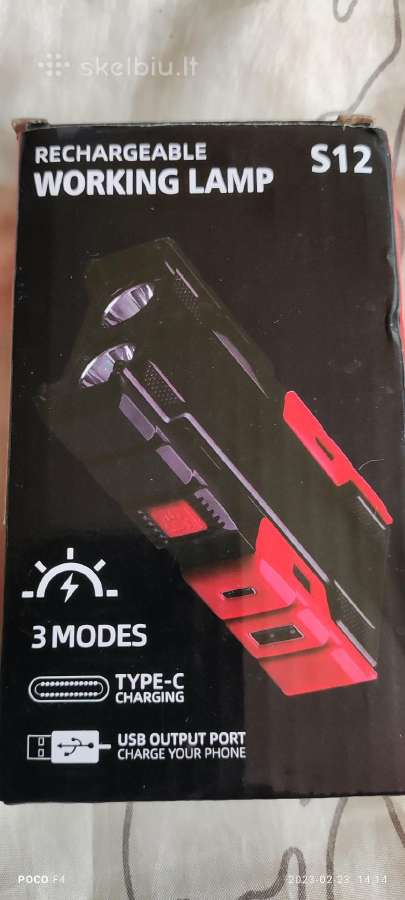 Prozektorius , prozektrius powerbank - nuotraukos Nr. 11