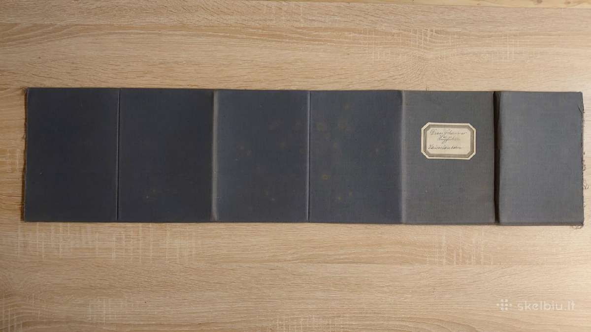 1928 m. Vokietijos geležinkelių žemėlapis - nuotraukos Nr. 3