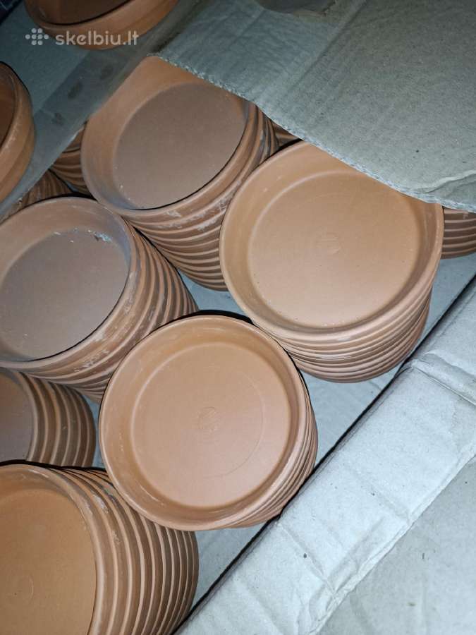 Molinės lėkštutės, 10 cm skersmens vazonui įdėti - nuotraukos Nr. 6