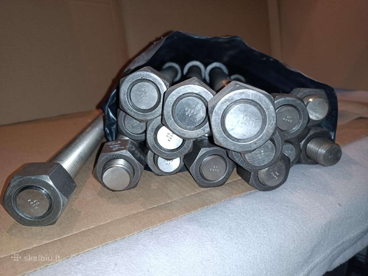 Smeigės su veržlėmis M27 Sa453 Gr.660b - nuotraukos Nr. 4