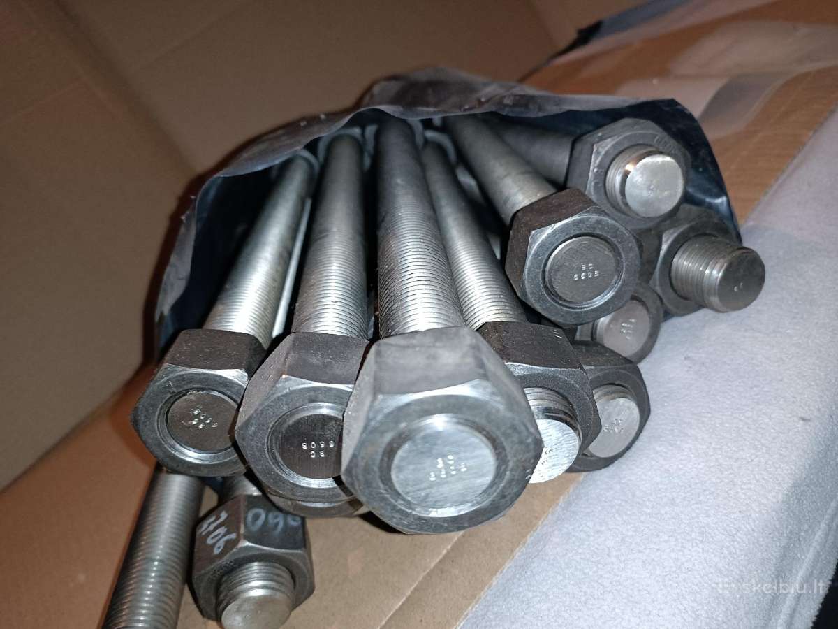 Smeigės su veržlėmis M27 Sa453 Gr.660b - nuotraukos Nr. 5