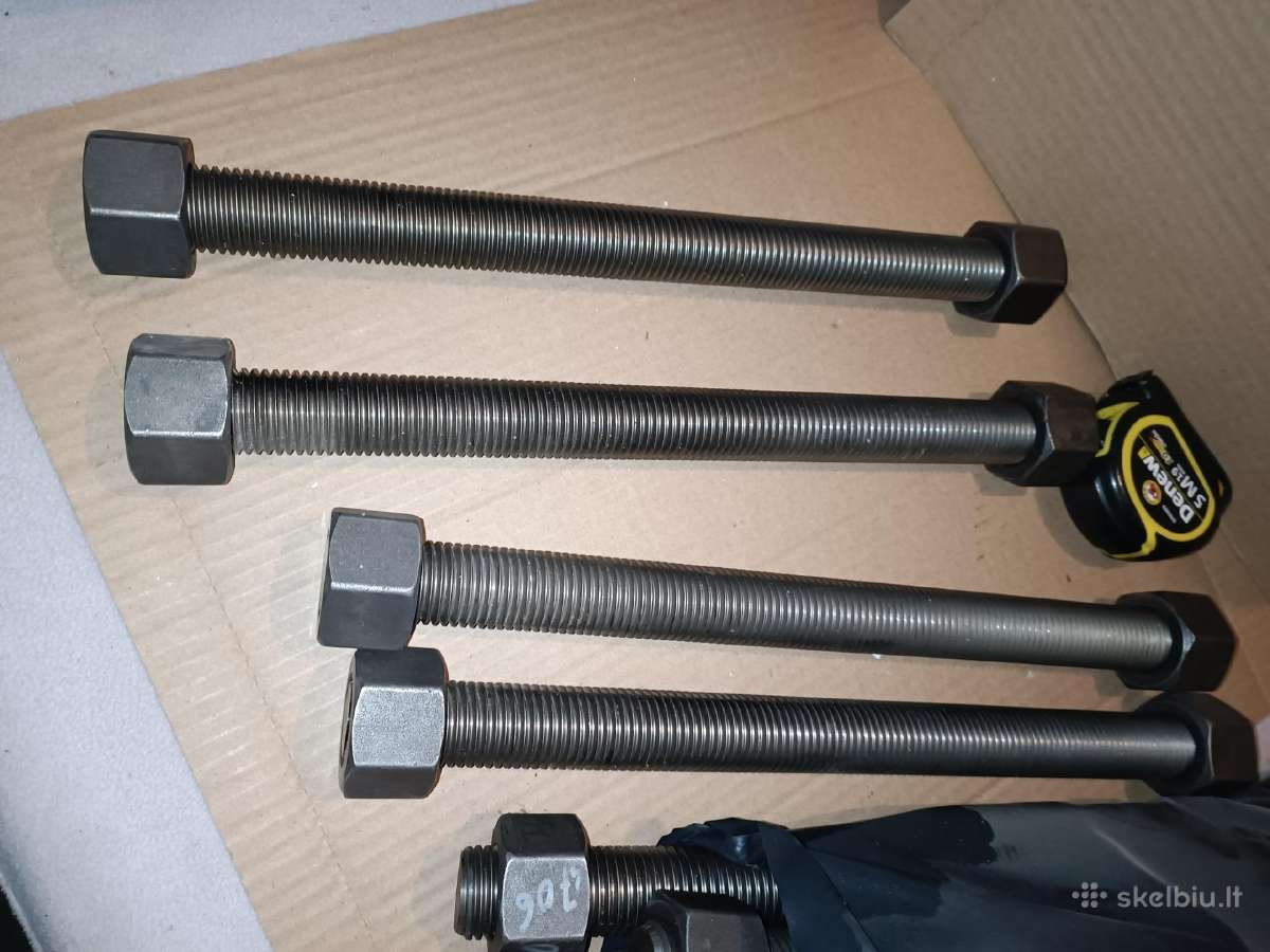 Smeigės su veržlėmis M27 Sa453 Gr.660b - nuotraukos Nr. 6