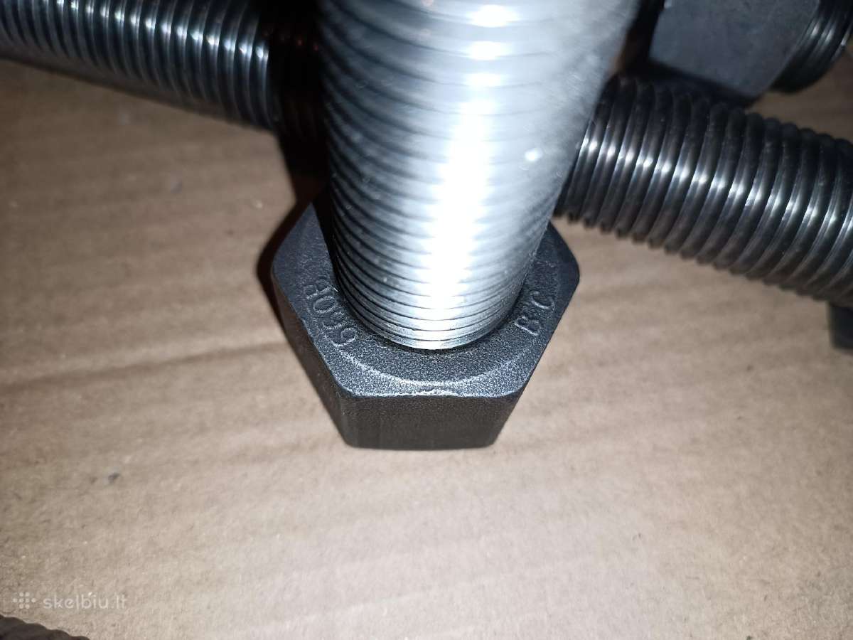 Smeigės su veržlėmis M27 Sa453 Gr.660b - nuotraukos Nr. 10