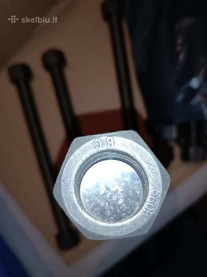 Smeigės su veržlėmis M27 Sa453 Gr.660b - nuotraukos Nr. 12