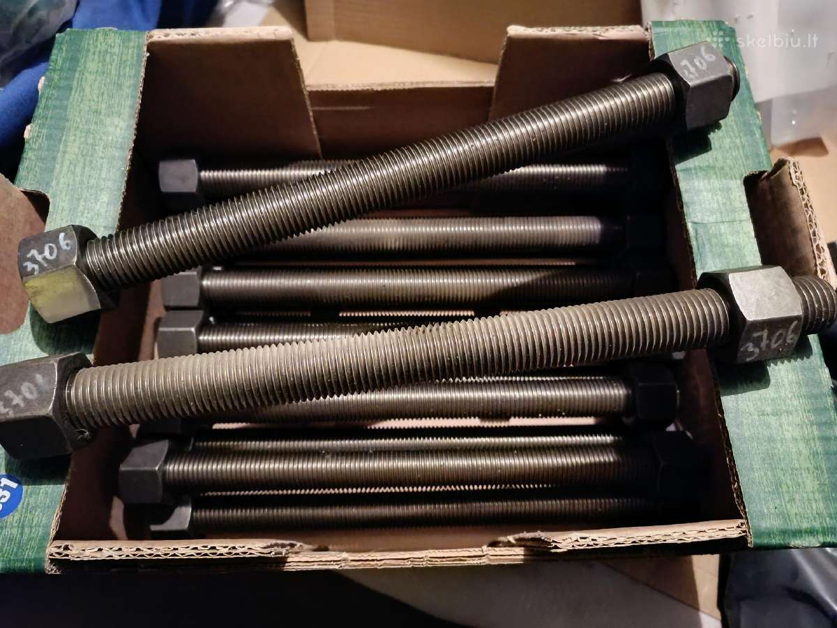 Smeigės su veržlėmis M27 Sa453 Gr.660b - nuotraukos Nr. 13