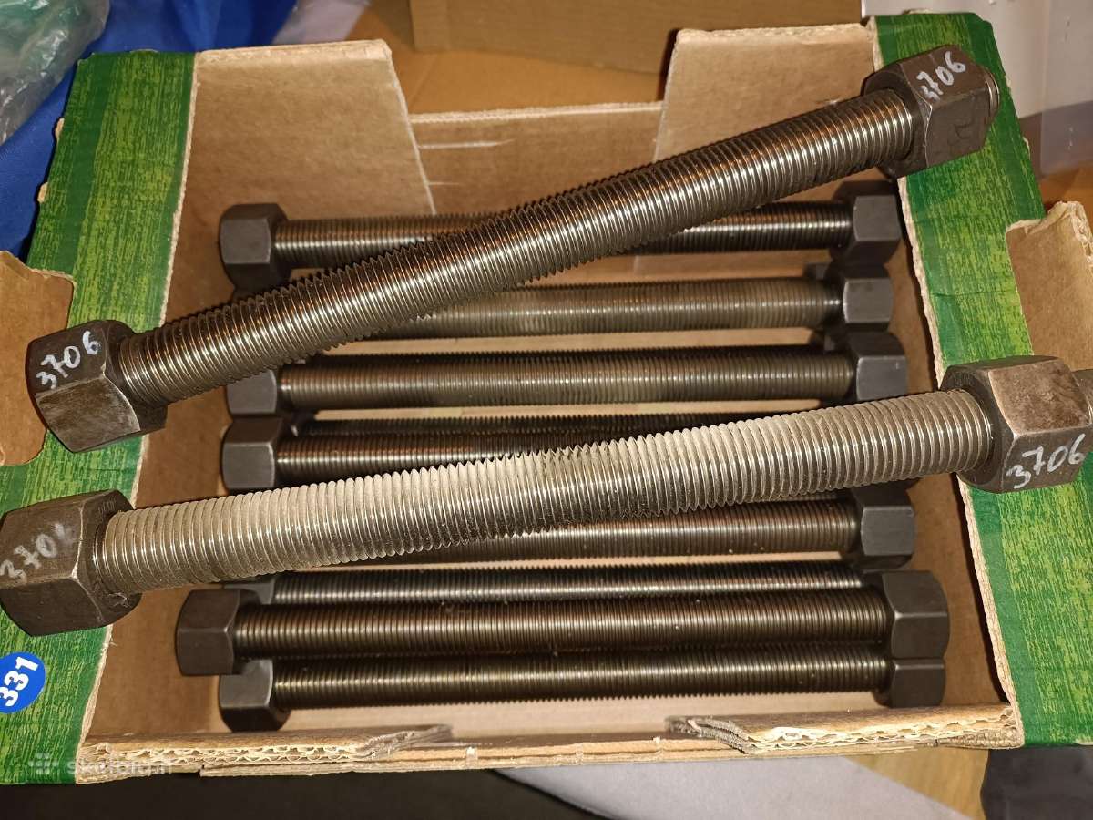 Smeigės su veržlėmis M27 Sa453 Gr.660b - nuotraukos Nr. 14