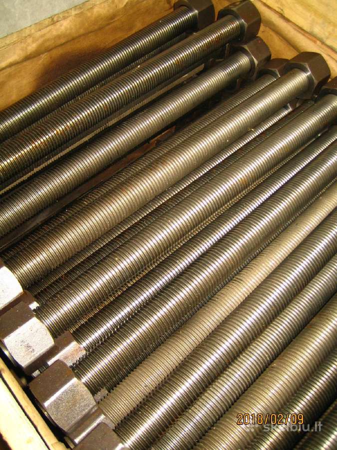 Smeigė M33x500 En10269 1.4923 +2 Veržlės - nuotraukos Nr. 5