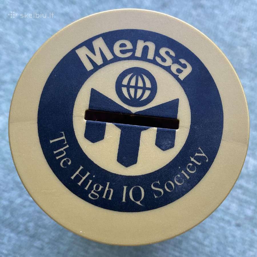 Mensa 3D dėlionė - taupyklė - nuotraukos Nr. 3
