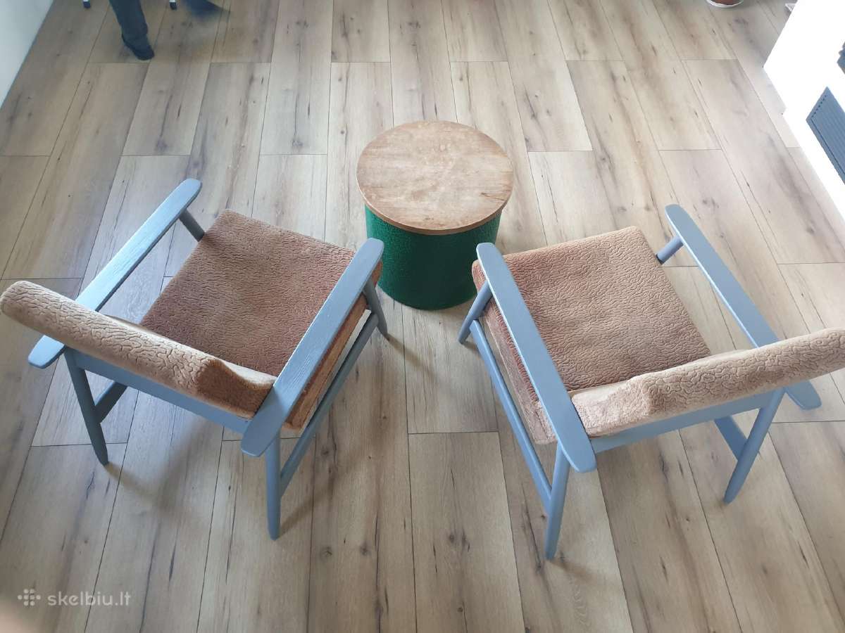 Vintaziniai Cukermanienės foteliai