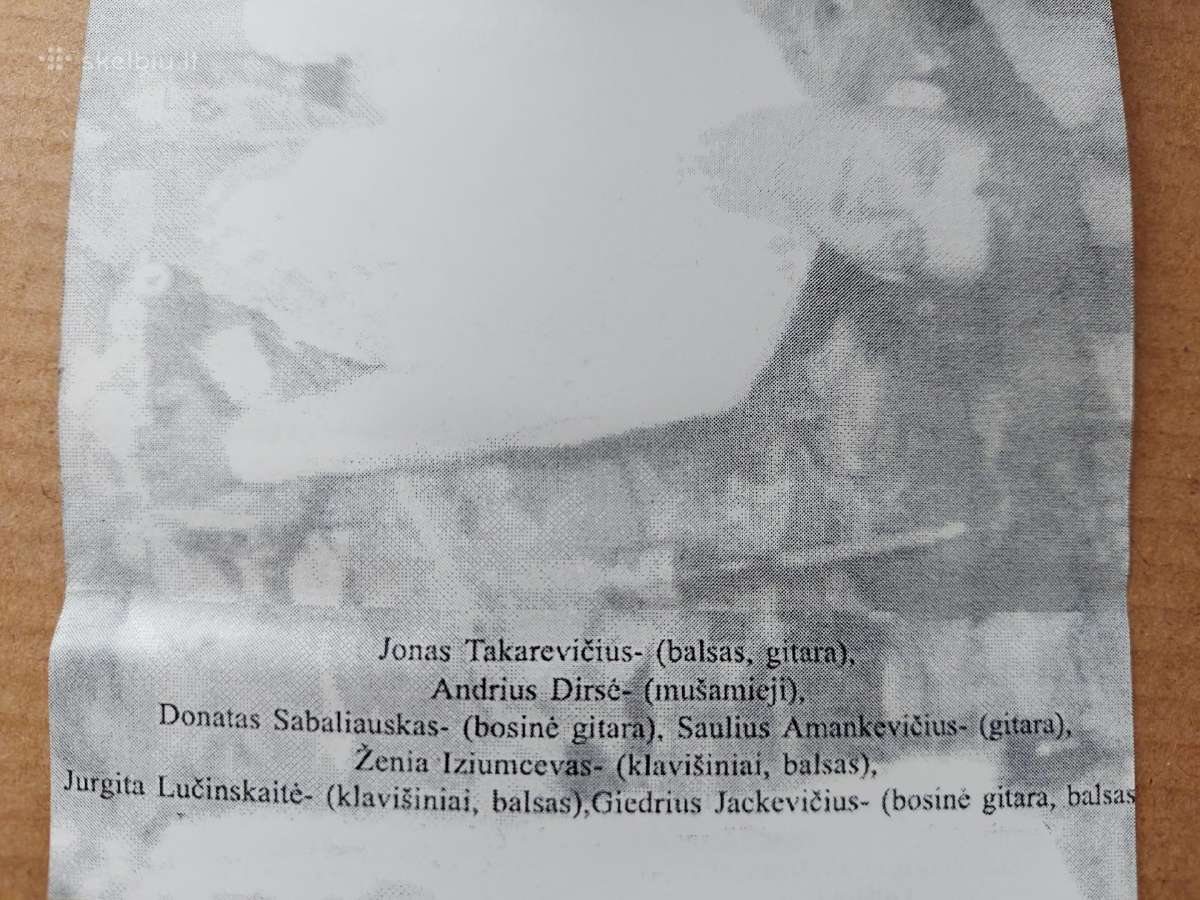 Afiša Tamsos Vaikai 1998m. Jonas Takarevičius - nuotraukos Nr. 8