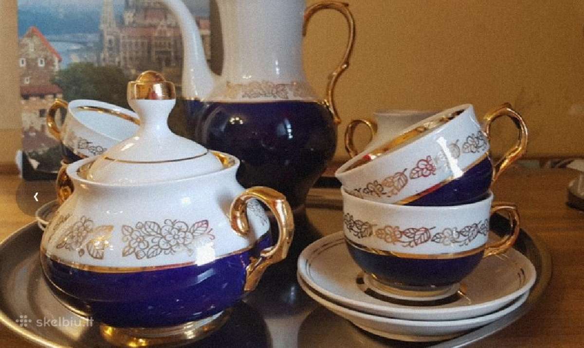 Kobalto- porceliano serv. Polonė - nuotraukos Nr. 6