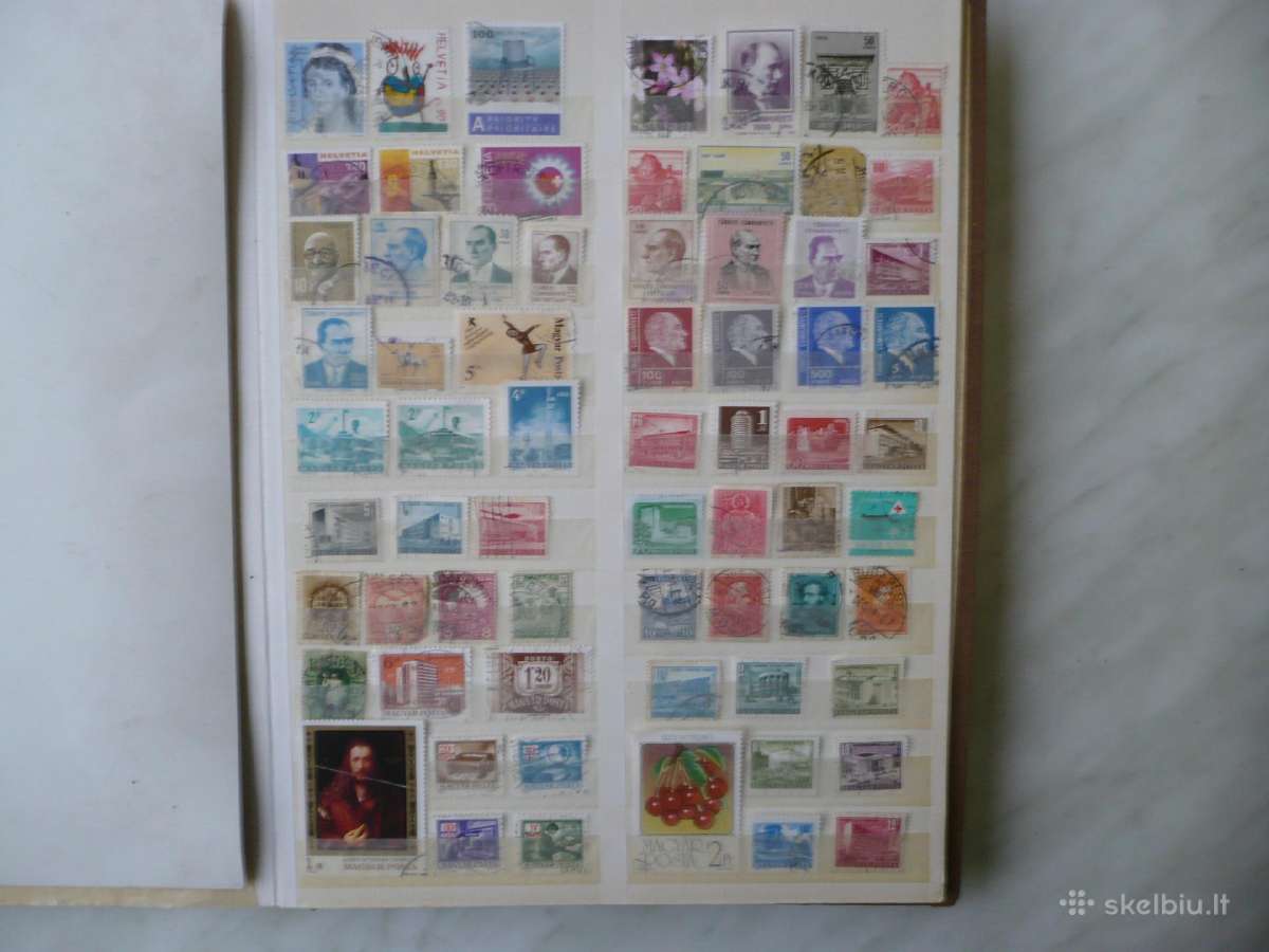 Albumas su pašto ženklais 1550 vnt - nuotraukos Nr. 23