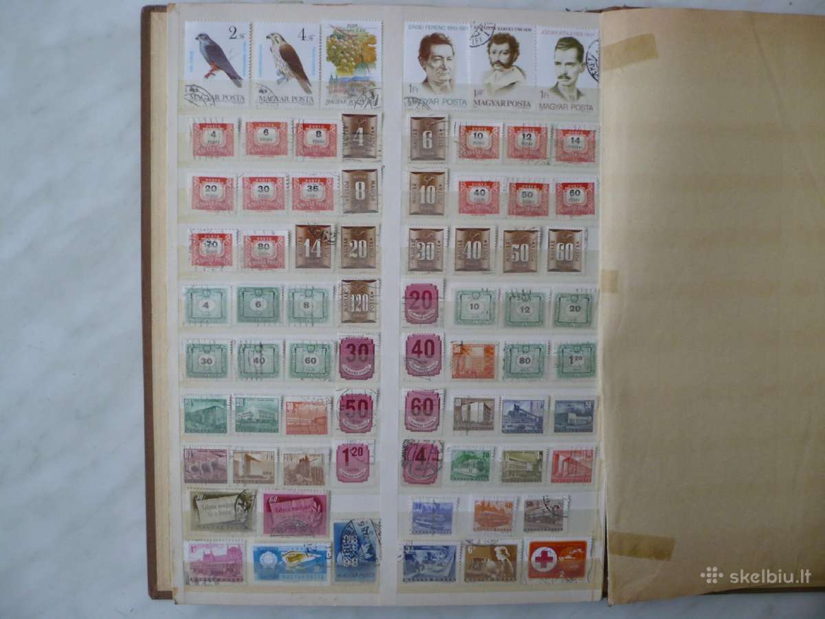 Albumas su pašto ženklais 1550 vnt - nuotraukos Nr. 24