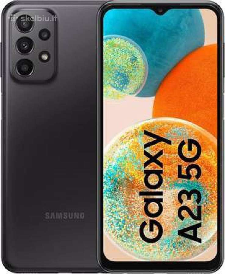 Naudotas Samsung A23 5G 128gb Tik 115eur!