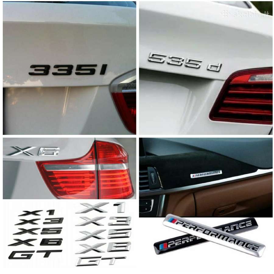 Bmw ženkliukai, LED lemputės, tuning dalys, E60. - nuotraukos Nr. 5