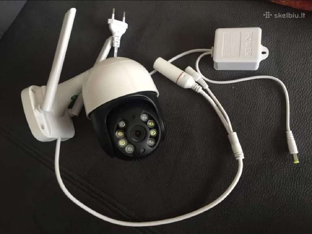 WiFi Kupolinė Lauko Stebėjimo Kamera 3mp, 10mp - nuotraukos Nr. 2