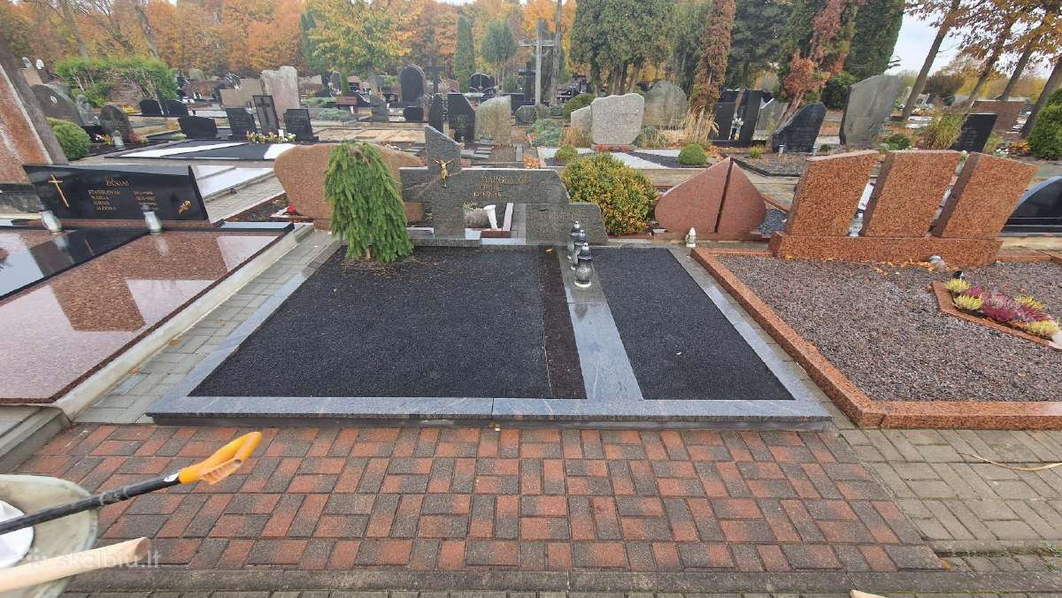 Kapų Tvarkymas. Paminklai,granito plokštės - nuotraukos Nr. 31