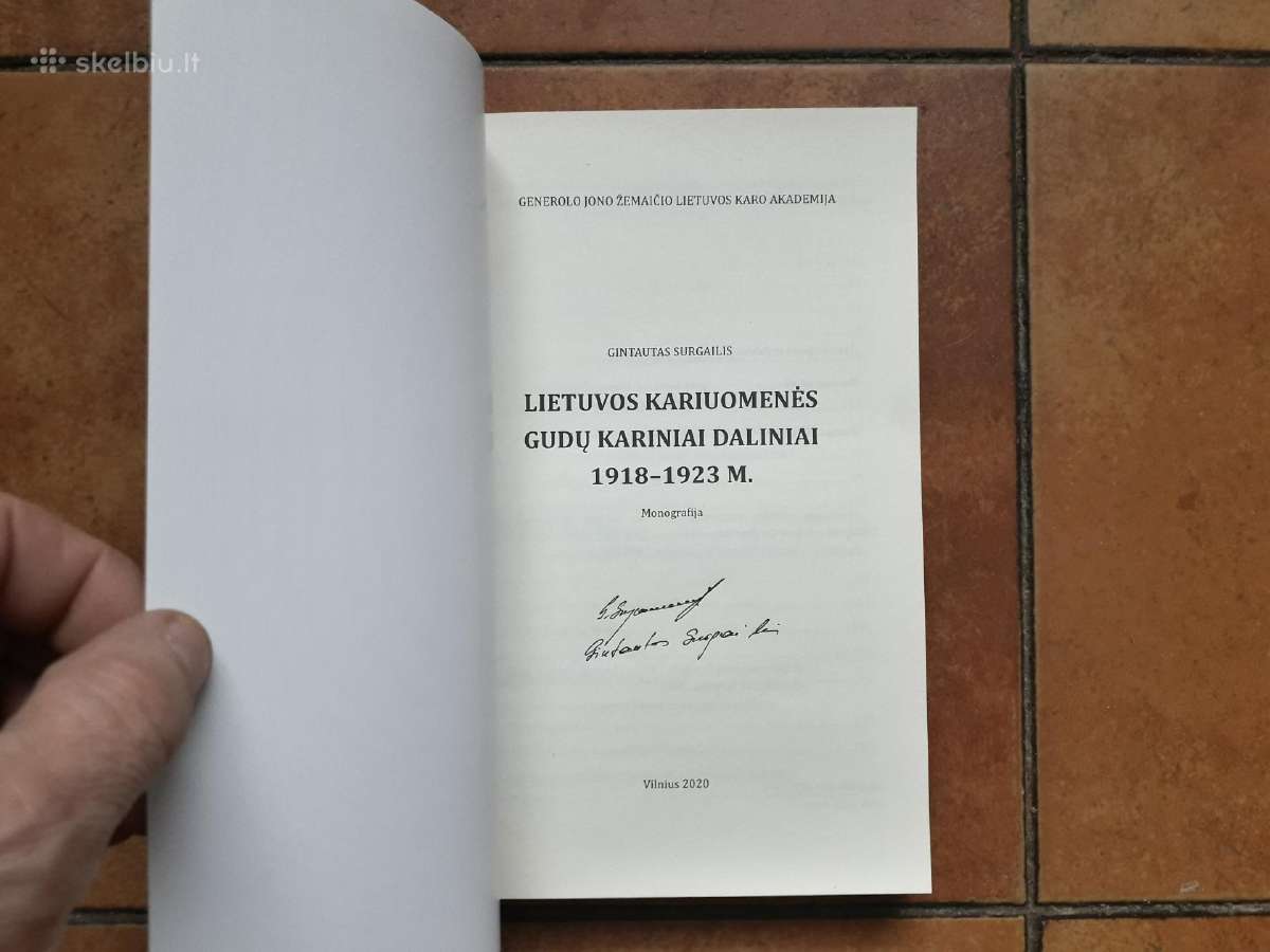 G. Surgailis "Lietuvos kariuomenės kar. daliniai" - nuotraukos Nr. 3
