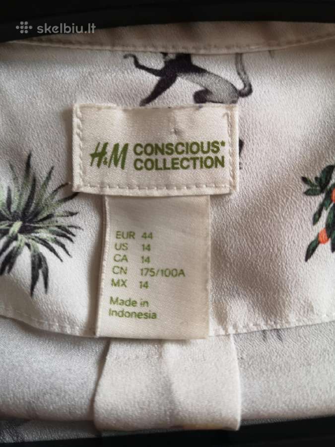 H&m conscious balta paidinė be rankovių - nuotraukos Nr. 6