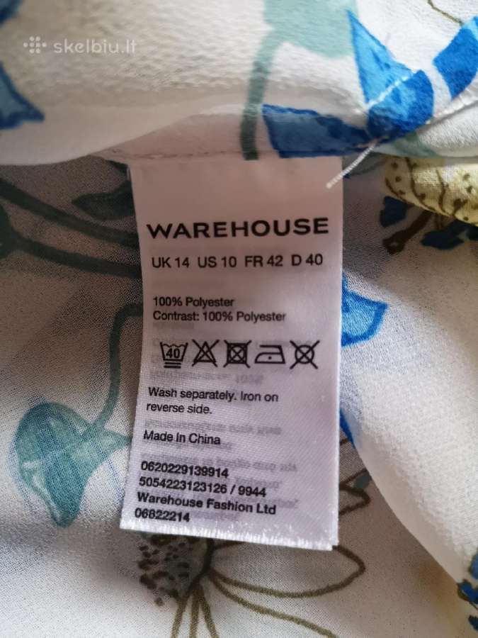 Warehouse laisvai krentanti palaidinė/ marškiniai - nuotraukos Nr. 7