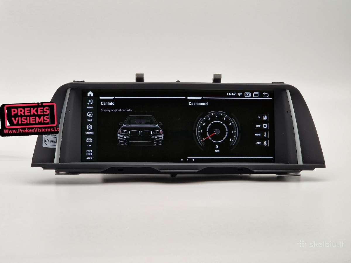 Bmw 5 F10 F11 F18 F07 android multimedija - nuotraukos Nr. 8