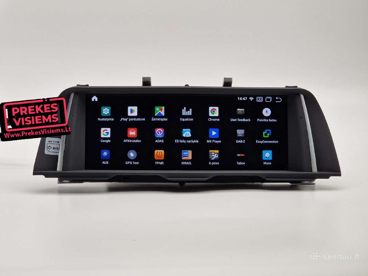 Bmw 5 F10 F11 F18 F07 android multimedija - nuotraukos Nr. 9