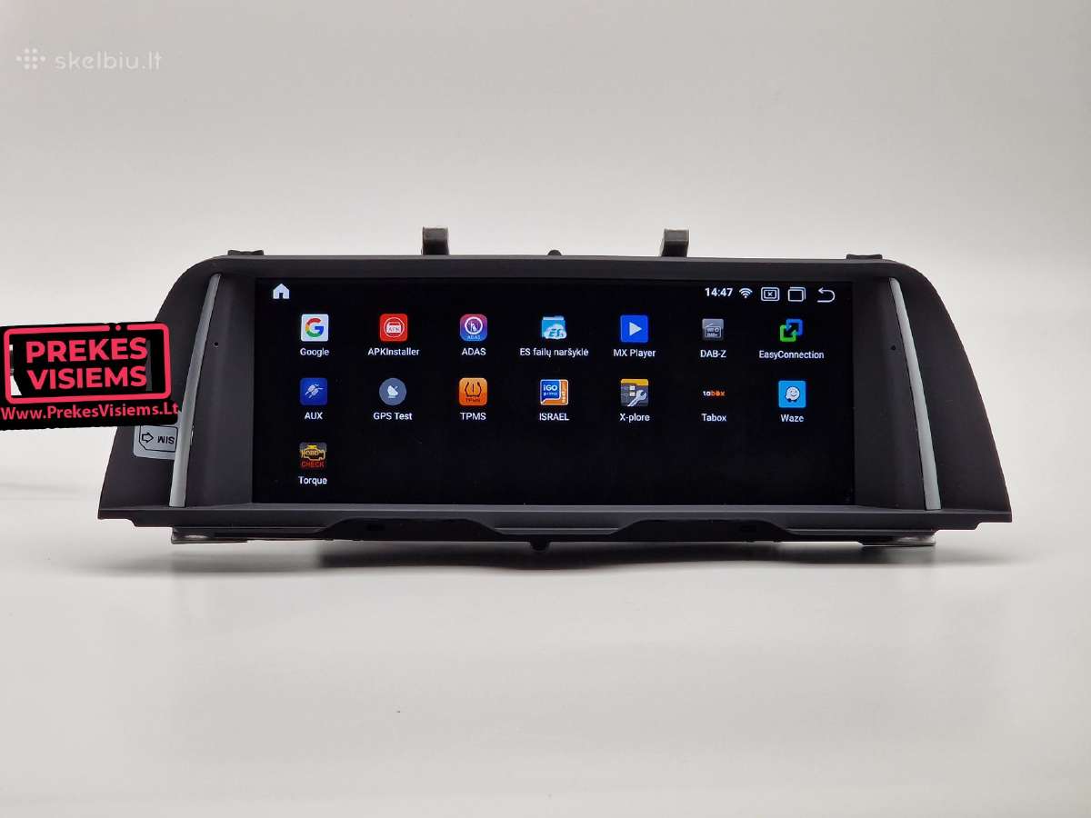 Bmw 5 F10 F11 F18 F07 android multimedija - nuotraukos Nr. 10