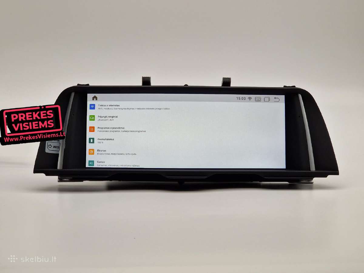 Bmw 5 F10 F11 F18 F07 android multimedija - nuotraukos Nr. 3