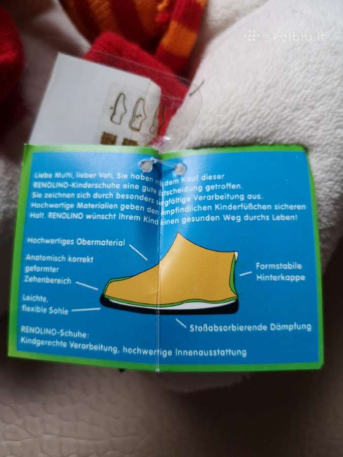 Renolino nauji vokiški tapukai/šlepetės ančiukai - nuotraukos Nr. 6