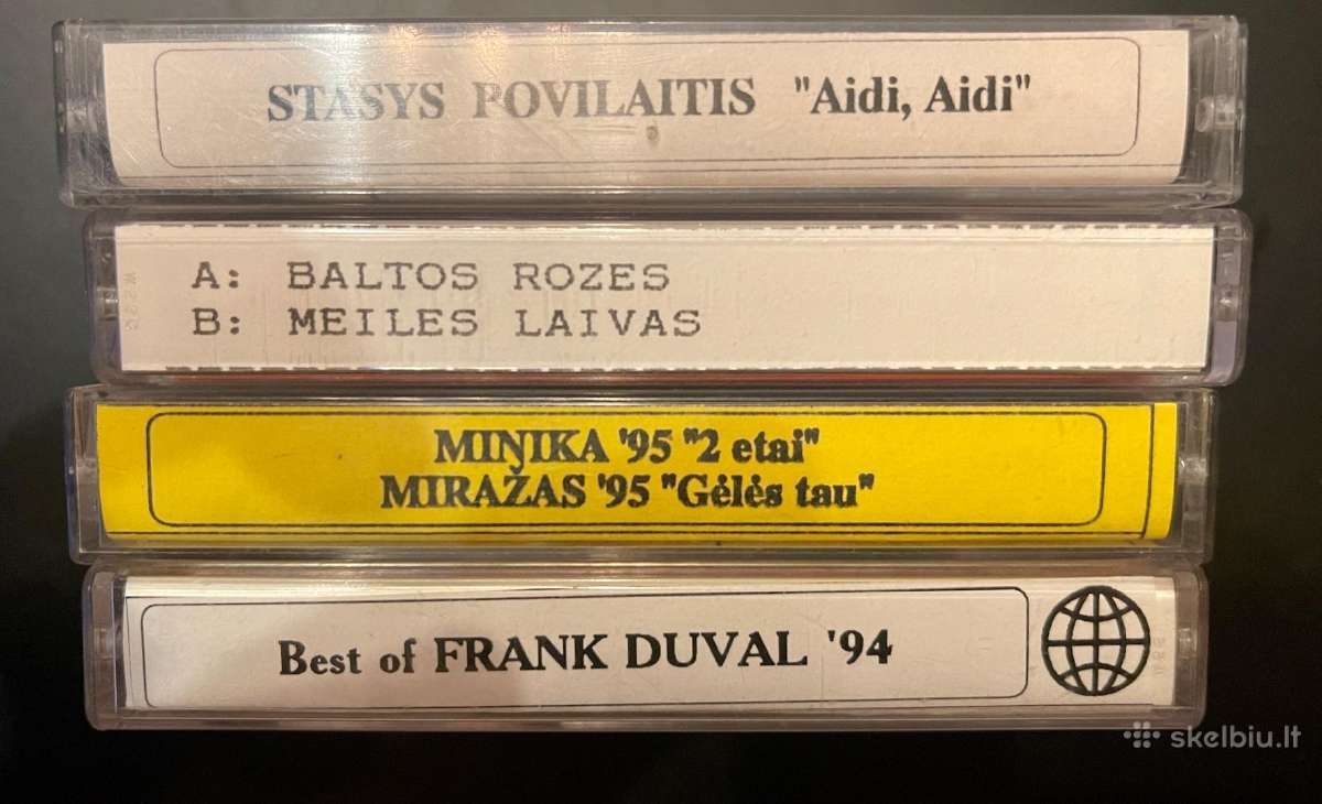 Senų laikų audio kasetės, Sony ir rusiškos - nuotraukos Nr. 23